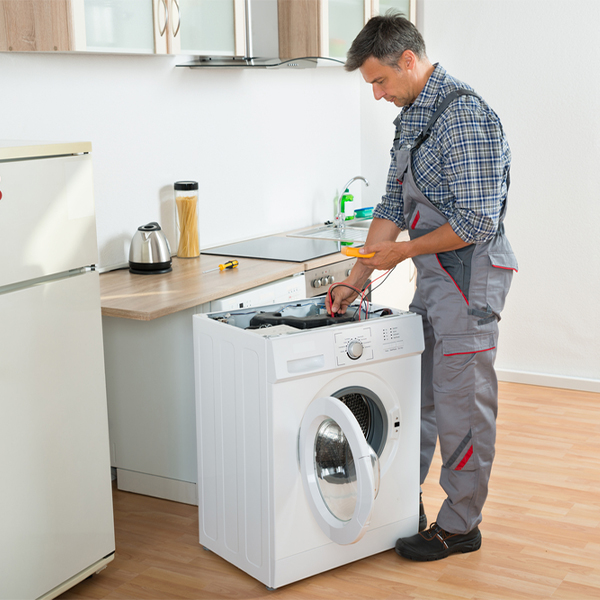 can you walk me through the steps of troubleshooting my washer issue in Shelton